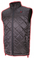 Thermo Vest,Materiale Ripstop,size L, UK women 44-46, UK men 52-54(incl.2 batteries, 3,7V, 3800 mAh each and a charger)