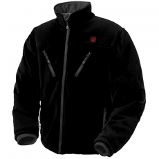 Thermo Jacket noir, taille XL, EU femmes 48-50, EU hommes 54-58 (incl. 2 batteries  3,7 V, 3800 mAh et un chargeur)