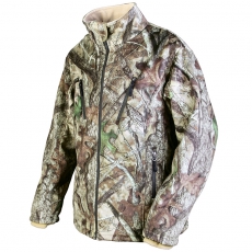 Thermo Jacket camo, size L, UK women 16-18, UK men 40-42 (incl. 2 batteries, 3,7 V, 3800 mAh each and a charger)