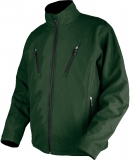 Thermo Jacket grn, Gr. M, EU Damen 40-42, EU Herren 48-50, (inkl.2 Akkus, je 3,7 V, 3800 mAh u. Ladegert)