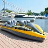 Inflatable kayak for 2 persons